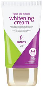 \"KARAS\" the miracle Whitening cream